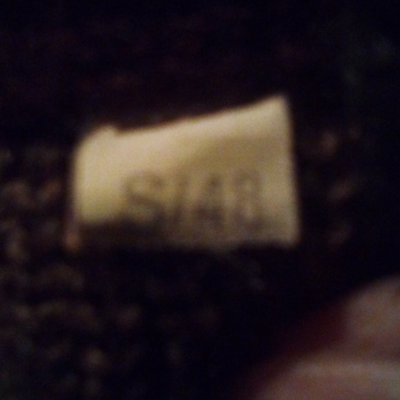 Made in Italy HOST PICK💜Men's Vintage Sweater faux leather trim Made in Italy - Picture 4 of 6